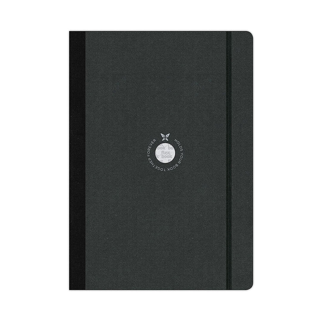 Flexbook Flex Global Black- Blank- Large - SCOOBOO - 21.00001-TGM - Ruled