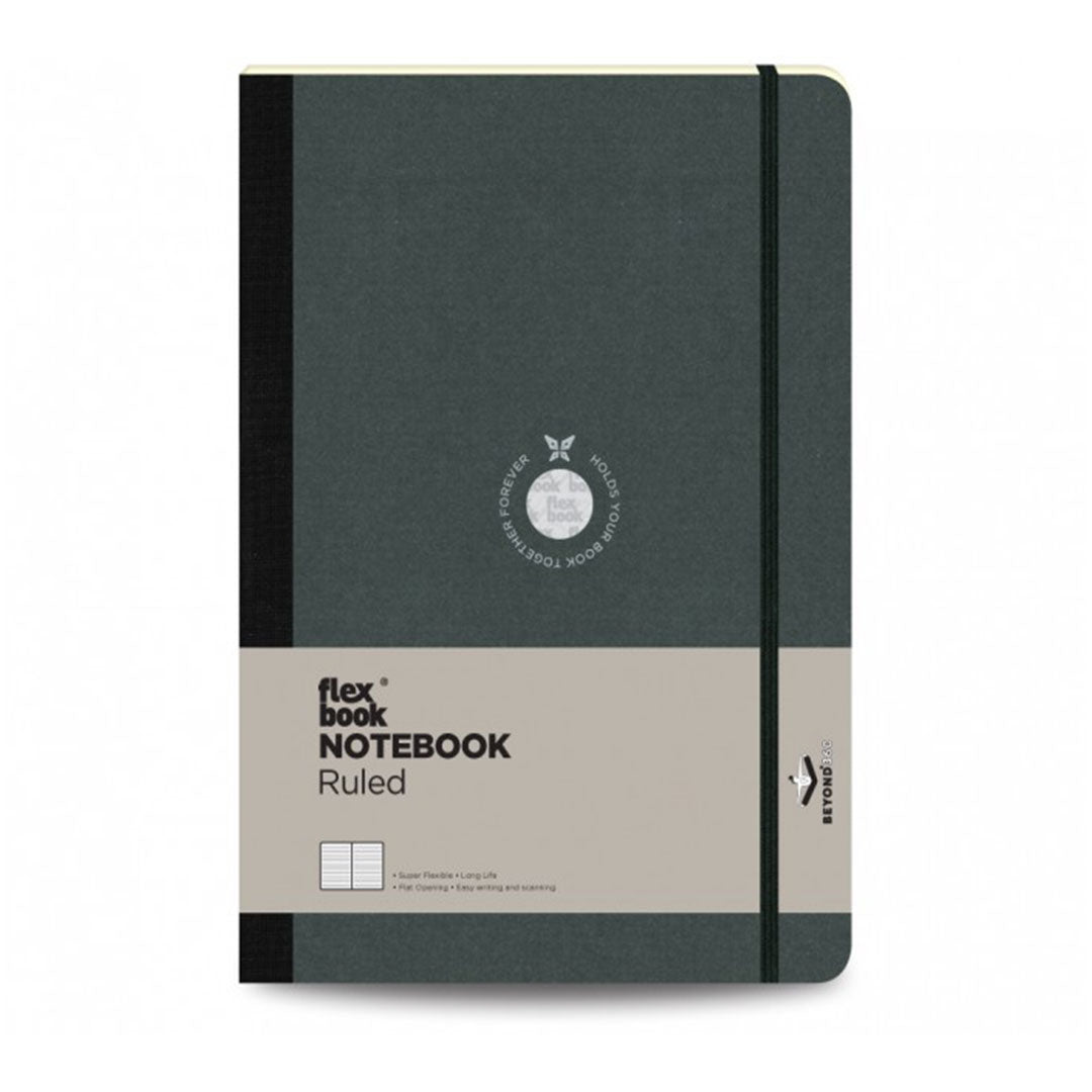 Flexbook Flex Global Black- Ruled- Pocket - SCOOBOO - 21.00016-TGM - Ruled