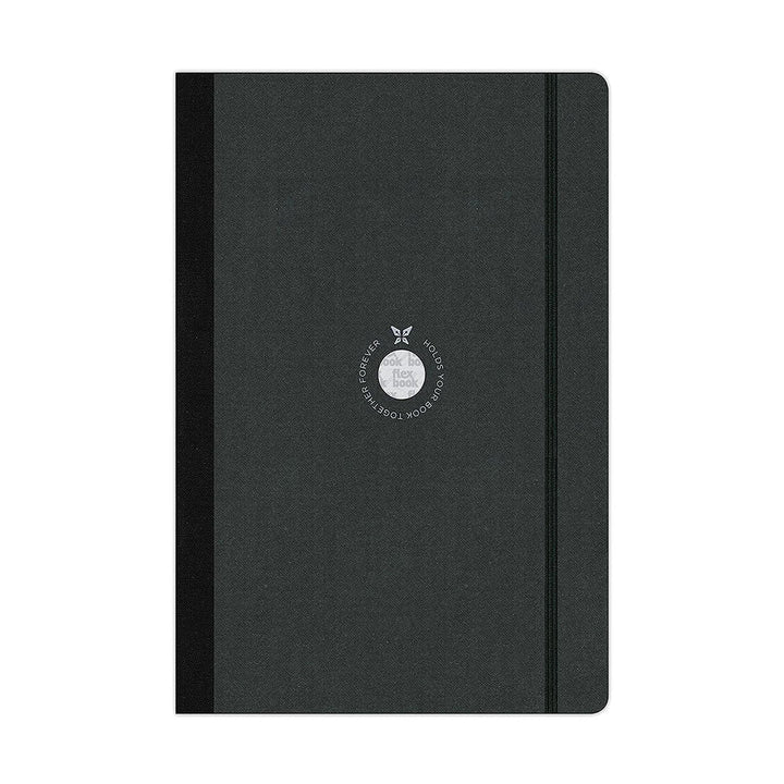 Flexbook Flex Global Open Date Black- Ruled- Large - SCOOBOO - 21.00019-TGM - Ruled