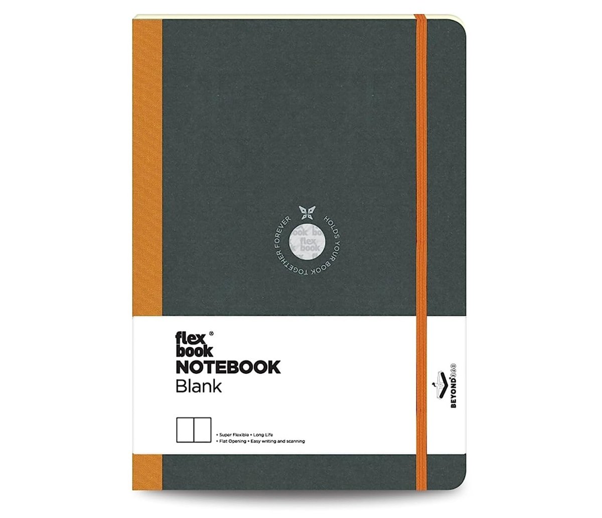 Flexbook Flex Global Orange- Blank- Pocket - SCOOBOO - 21.00111-TGM - Plain