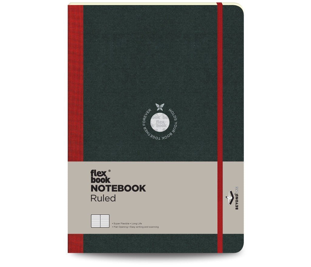 Flexbook Flex Global Red- Ruled- Large - SCOOBOO - 21.00012-TGM - Ruled