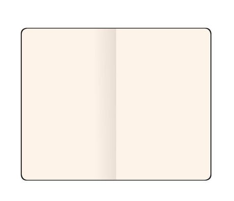 Flexbook Flex Global Sketchbook Orange- Blank- Large - SCOOBOO - 21.00112-TGM - Plain