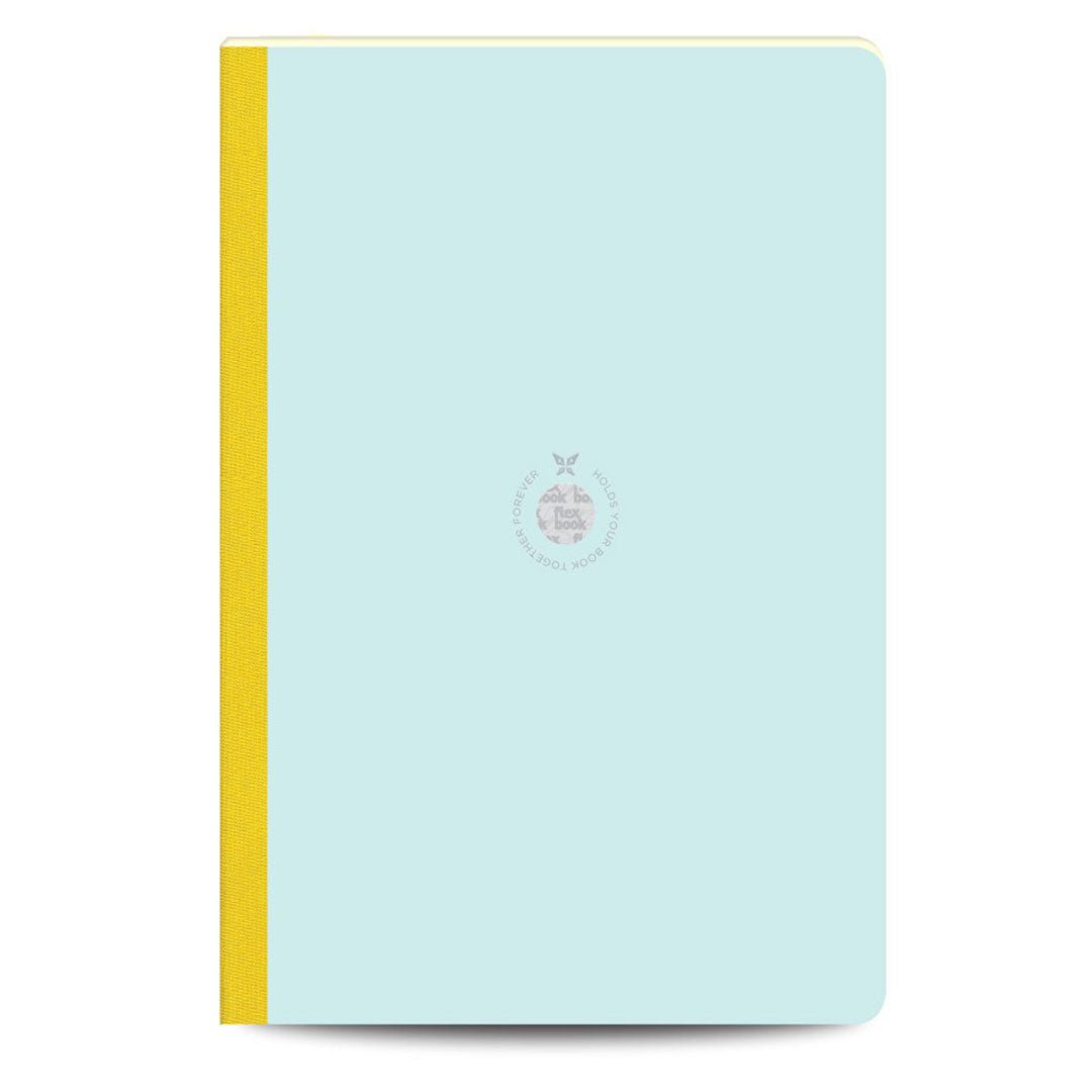 Flexbook Flex Global Smartbook Light-Blue/Green- Ruled- Pocket - SCOOBOO - 21.00059-TGM - Ruled