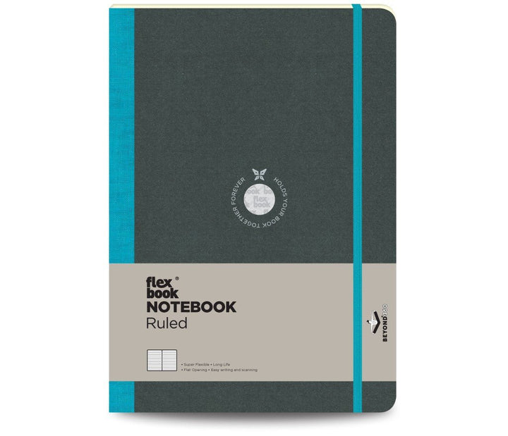 Flexbook Flex Global Turquoise- Ruled- Medium - SCOOBOO - 21.00062-TGM - Ruled