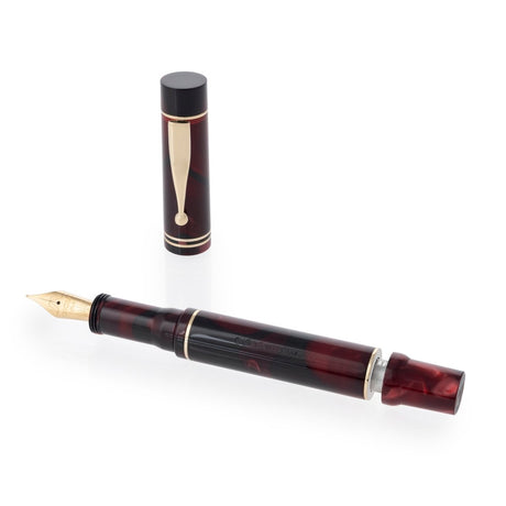 Gioia Alleria Amaranto Red-black GT Fountain Pen - SCOOBOO - GA-742-M - Fountain Pen