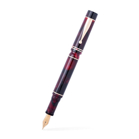 Gioia Alleria Amaranto Red-black GT Fountain Pen - SCOOBOO - GA-742-M - Fountain Pen