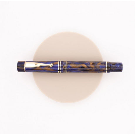 Gioia Alleria Crepuscola Blue-brown Gt Fountain Pen - SCOOBOO - GA-748-F - Fountain pen