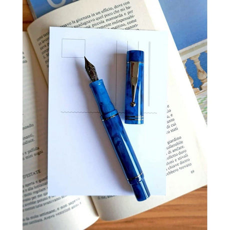 Gioia Alleria Grotta Azzurra Blue Fountain Pen - SCOOBOO - GA754F - Fountain pen