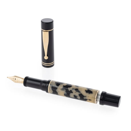 Gioia Alleria Tramonto Shinny Black Fountain Pen - SCOOBOO - GA-718-B - Fountain Pen