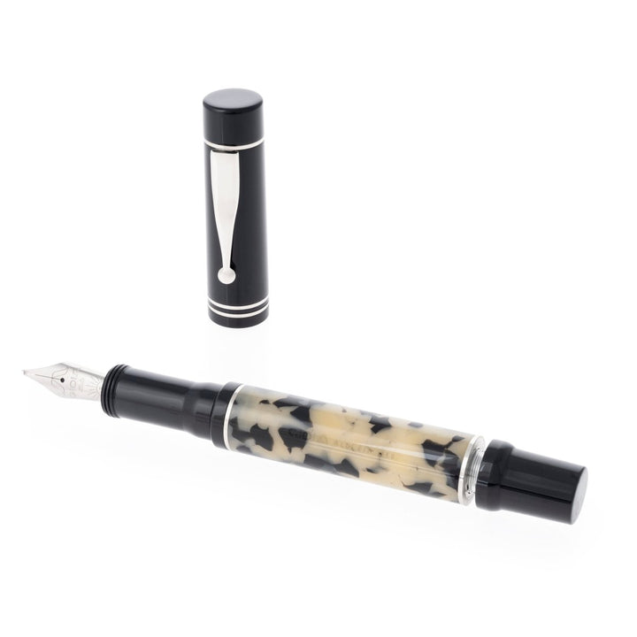 Gioia Alleria Tramonto Shinny Black Rhodium Trims Fountain Pen - SCOOBOO - GA-724-B - Fountain pen