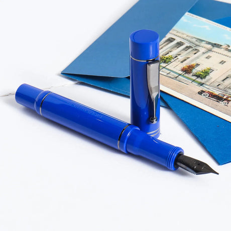 Gioia Alleria Vittoria Blue Fountain Pen - SCOOBOO - GA-760-M - Fountain pen