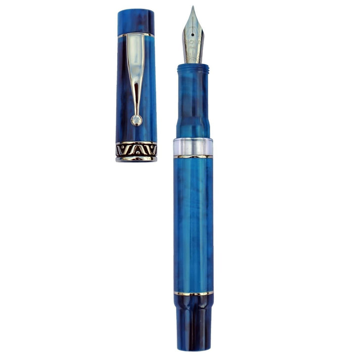 Gioia Bellevista Acqua Azzurra Blue Fountain Pen - SCOOBOO - GB-900-M - Fountain Pen