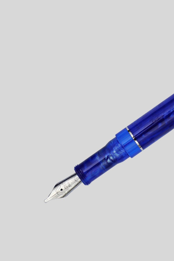 Gioia Bellevista Mare Chiaro Blue Fountain Pen - SCOOBOO - GB-914-M - Fountain pen