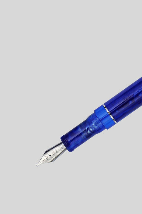 Gioia Bellevista Mare Chiaro Blue Fountain Pen - SCOOBOO - GB-914-M - Fountain pen