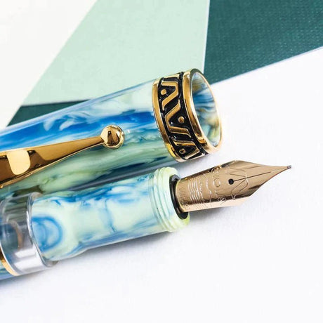 Gioia Gaiola Limited Edition 14k Gold NibFountain Pen - SCOOBOO - GG-1000M - Fountain Pen