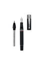 Gioia Partenope Dual Pen- Fountain Pen & Rollerball Pen -Black RT - SCOOBOO - GP-808-M - Roller Ball Pen