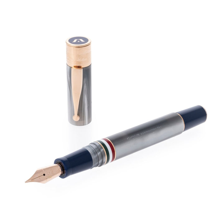 Gioia Partenope Dual Pen- Fountain Pen & Rollerball Pen- Madreperla Pearl RGT - SCOOBOO - GP-824-M - Roller Ball Pen