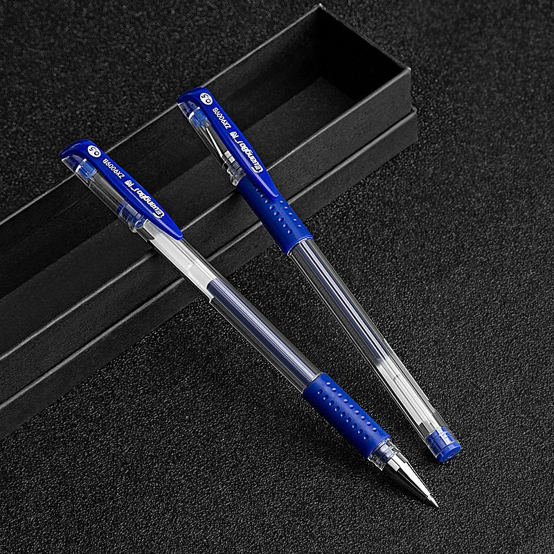 Guangbo 0.5mm Blue Ink Gel Pen (Pack of 12) - SCOOBOO - BZX9009B - Gel Pens