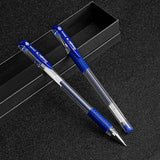 Guangbo 0.5mm Blue Ink Gel Pen (Pack of 12) - SCOOBOO - BZX9009B - Gel Pens