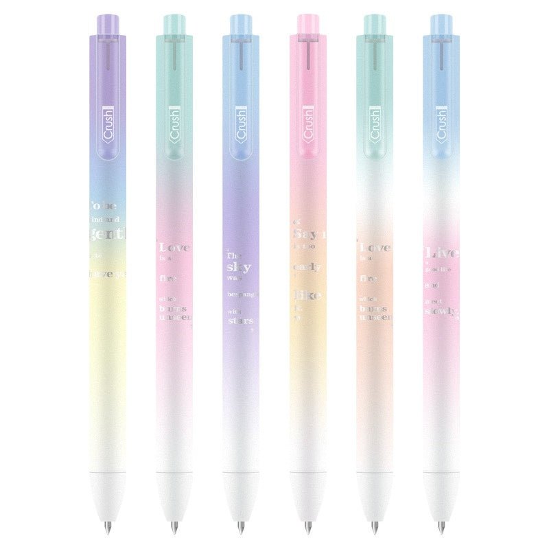 Guangbo Crush Rollerball Pens Black 0.5mm - SCOOBOO - B72112D-6 - Roller ball Pen