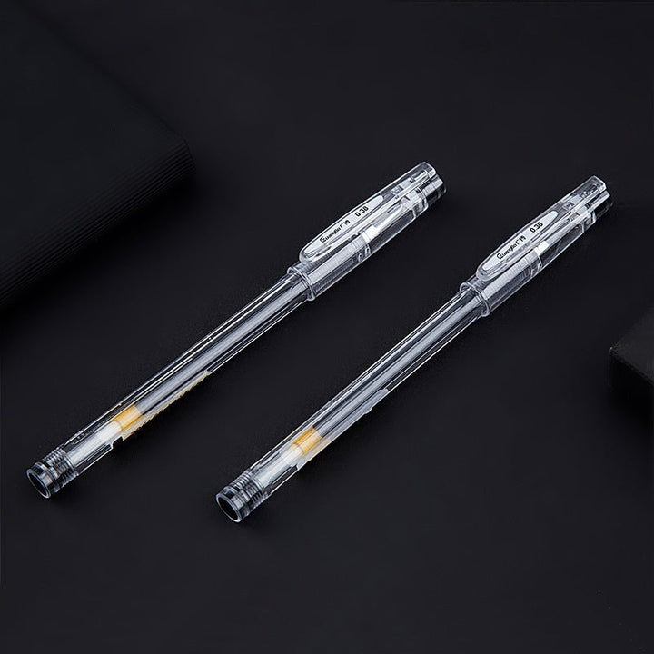 Guangbo Large-capacity Ink 0.38mm Gel Pen (Pack of 6) - SCOOBOO - B72012D - Gel Pens