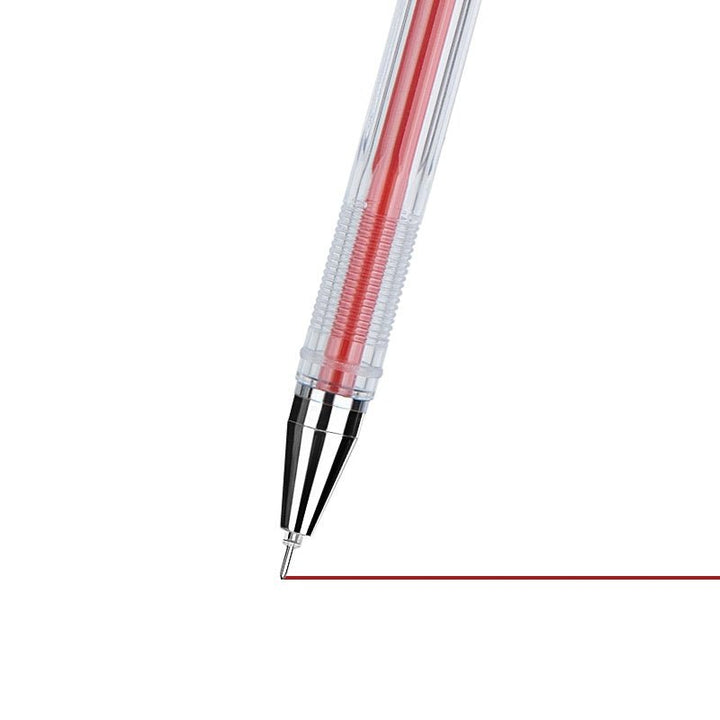 Guangbo Large-capacity Ink 0.38mm Gel Pen (Pack of 6) - SCOOBOO - B72012R - Gel Pens