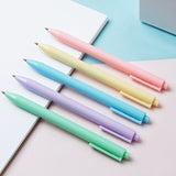 Guangbo Retractable Gel Ink Pens 0.5mm Pack-of-5 - SCOOBOO - B72027D - Gel Pens