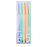 Guangbo Retractable Gel Ink Pens 0.5mm Pack-of-5 - SCOOBOO - B72027D - Gel Pens