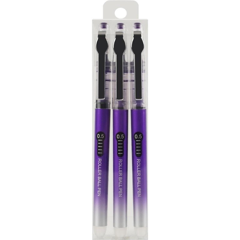 Guangbo Rollerball Pen 0.5mm- Pack of 3 - SCOOBOO - B17009-3PU - Roller ball Pen