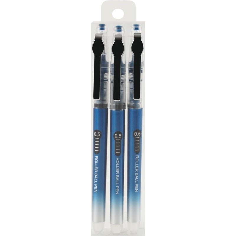 Guangbo Rollerball Pen 0.5mm- Pack of 3 - SCOOBOO - B17009-3LBB - Roller ball Pen