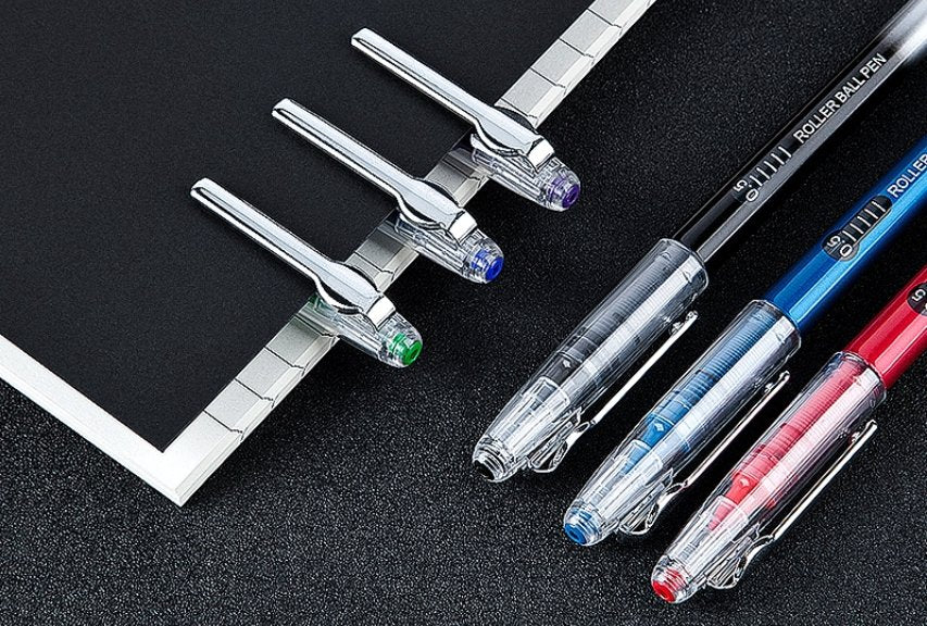 Guangbo Rollerball Pen 0.5mm- Pack of 6 - SCOOBOO - B17009-MULTI - Roller ball Pen