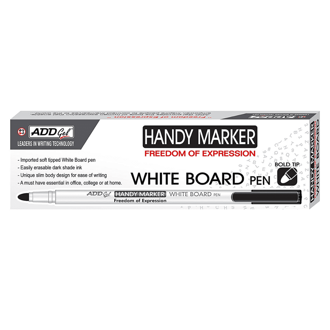 Handy White Board Marker Pen Freedom Of Expression-Pack Of 10 - SCOOBOO - White-Board & Permanent Markers