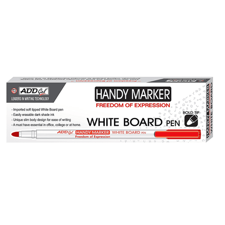 Handy White Board Marker Pen Freedom Of Expression-Pack Of 10 - SCOOBOO - White-Board & Permanent Markers