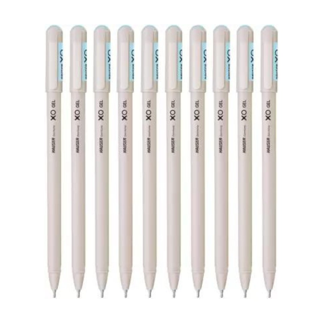 Hauser XO Gel Pens Pack Of 10 - SCOOBOO - Gel Pens