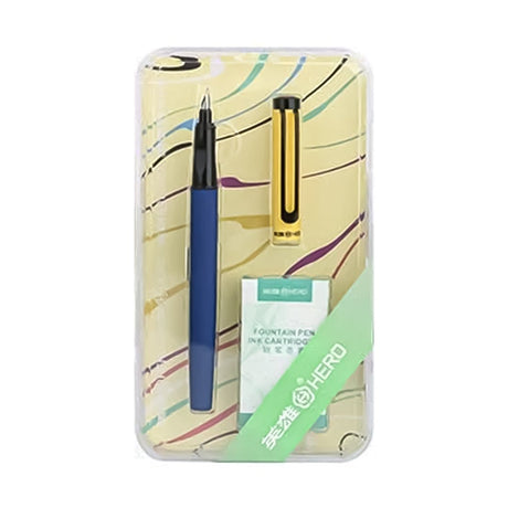 Hero 1228 Meets Iridium Fountain pen - SCOOBOO - 1228A - Fountain Pen