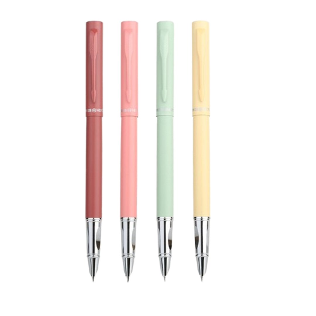 Hero 1229 Extra Fine Pastel Iridium Gold Fountain Pen - SCOOBOO - 1229 - Fountain Pen