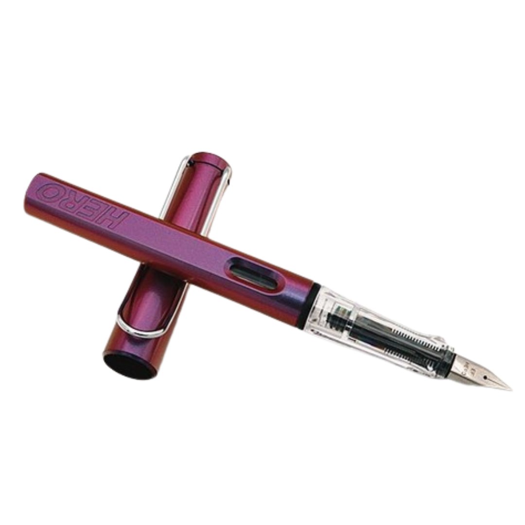 Hero 359B Dazzle Fountain Pen - SCOOBOO - 359 B-DP - Fountain Pen