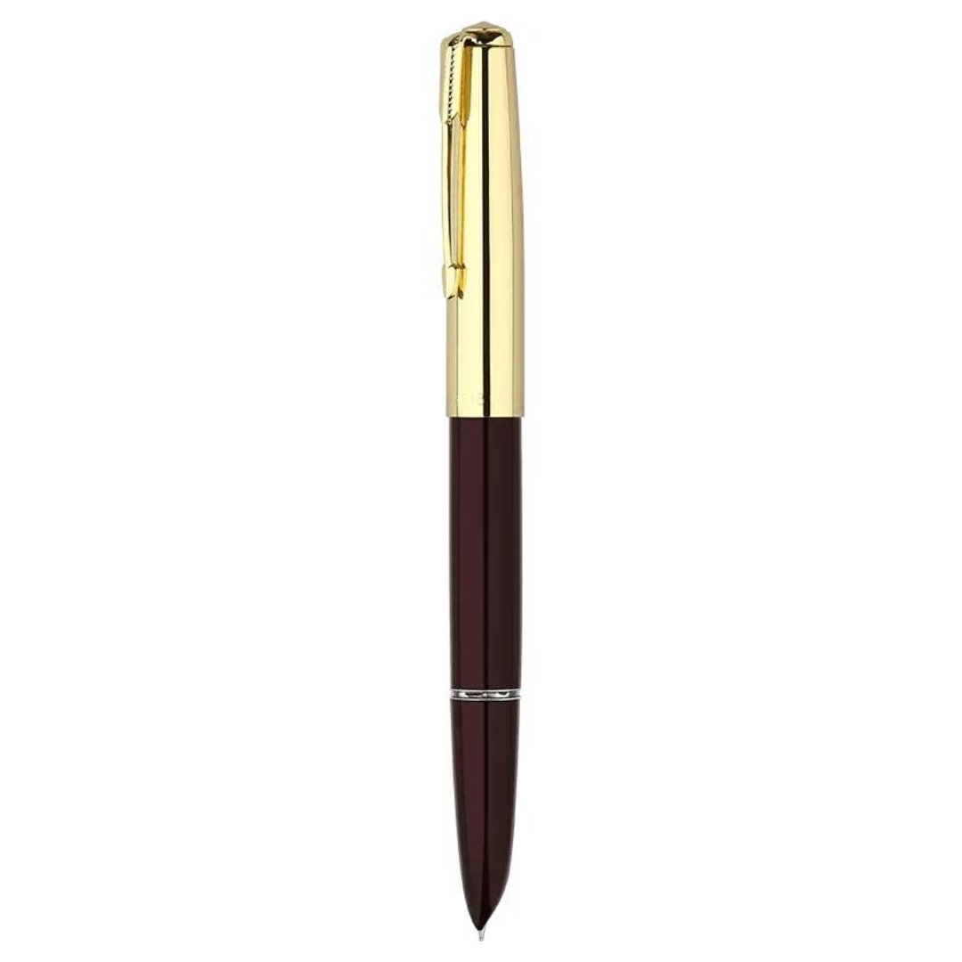 Hero 616 Classic Gold Cap Fountain Pen - SCOOBOO - 616-YH-M - Fountain Pen