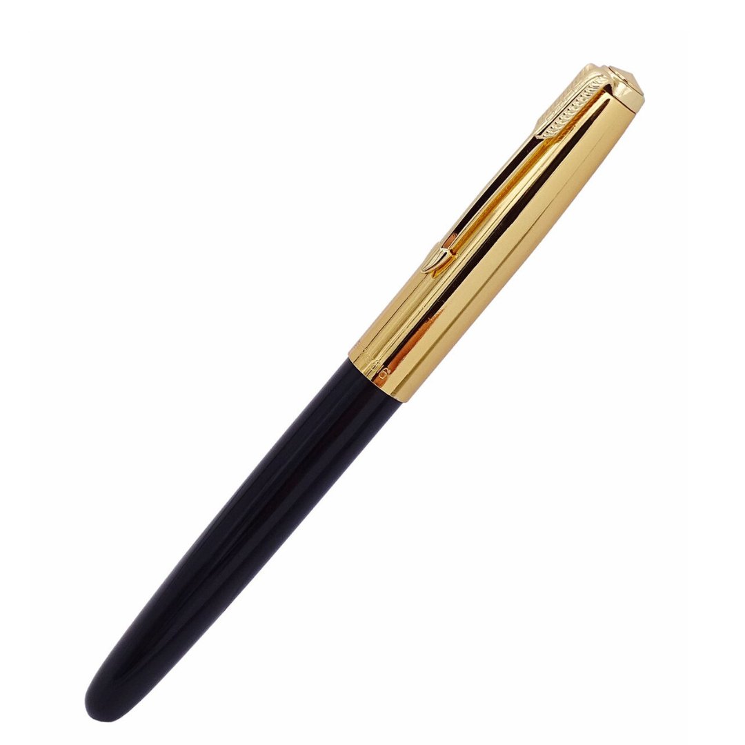 Hero 616 Classic Gold Cap Fountain Pen - SCOOBOO - 616-YH-BK - Fountain Pen