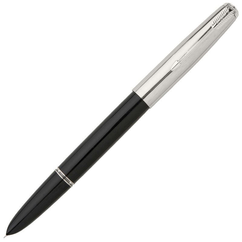 Hero 616 Plus F Fountain Pen Silver Cap - SCOOBOO - 616PLUS-S-BK - Fountain Pen