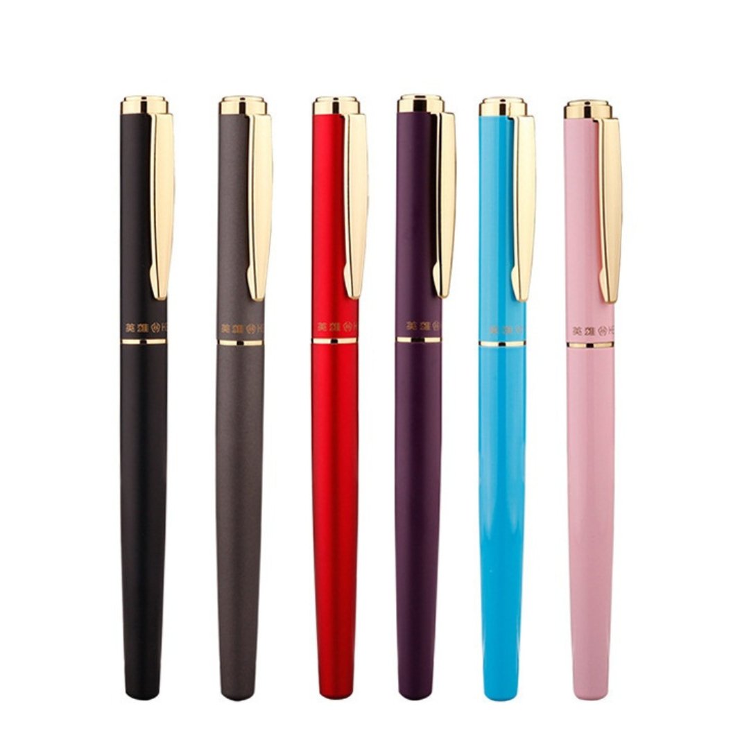 Hero 773 Gold Clip Iridium Fountain Pen - SCOOBOO - 773 - Fountain Pen