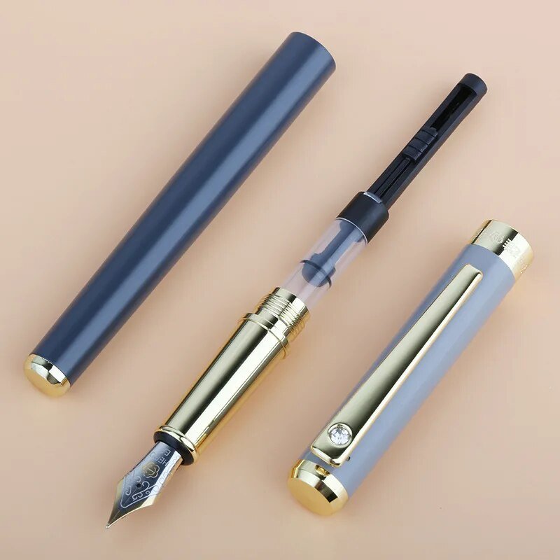 Hero A06 Morandi Iridium Pen Signature Replaceable Ink Bag Fountain Pen - SCOOBOO - A06-1 - Fountain Pen