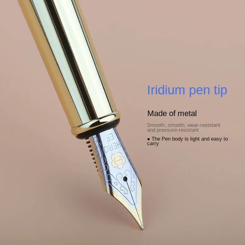 Hero A06 Morandi Iridium Pen Signature Replaceable Ink Bag Fountain Pen - SCOOBOO - A06-1 - Fountain Pen