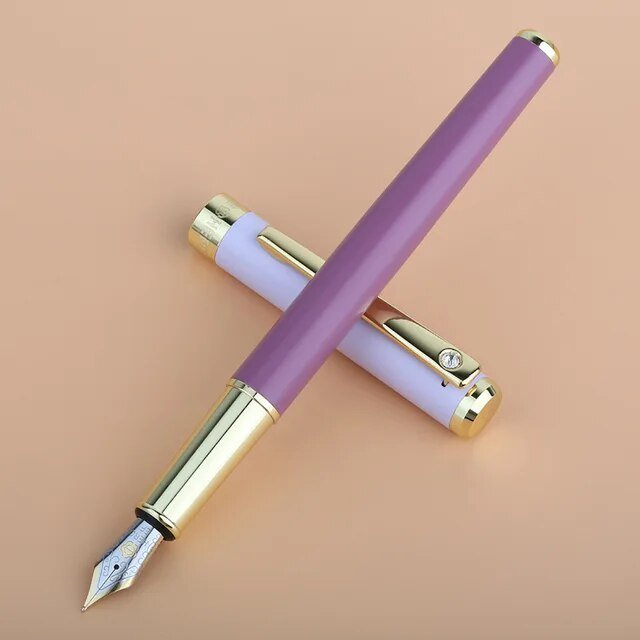 Hero A06 Morandi Iridium Pen Signature Replaceable Ink Bag Fountain Pen - SCOOBOO - A06-1 - Fountain Pen