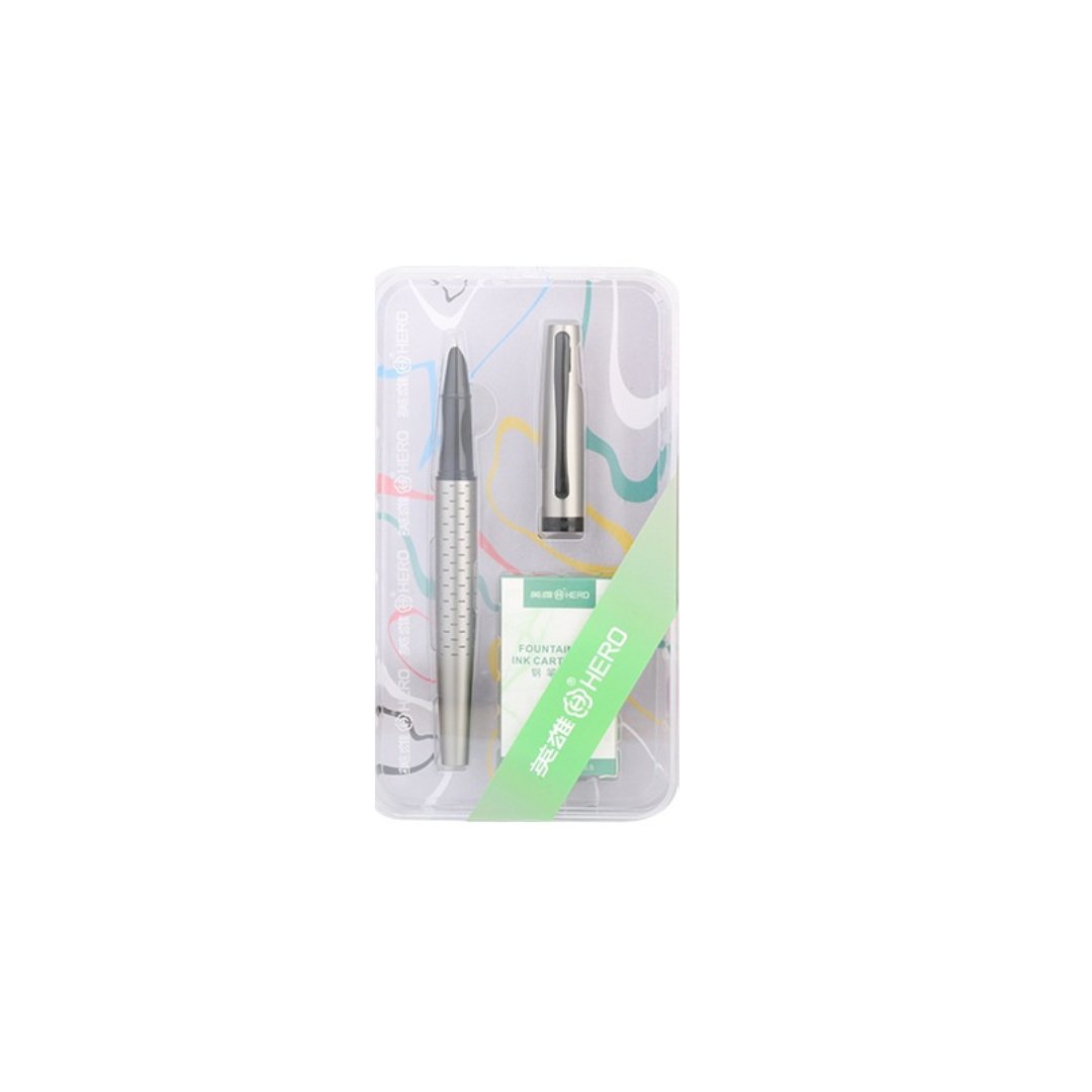 Hero Allure Smooth Ink Cartridge Pen Set - SCOOBOO - 1535 - Fountain Pen