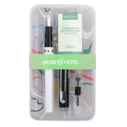 Hero Smart Double Pen Set - SCOOBOO - 1209A - Fountain Pen