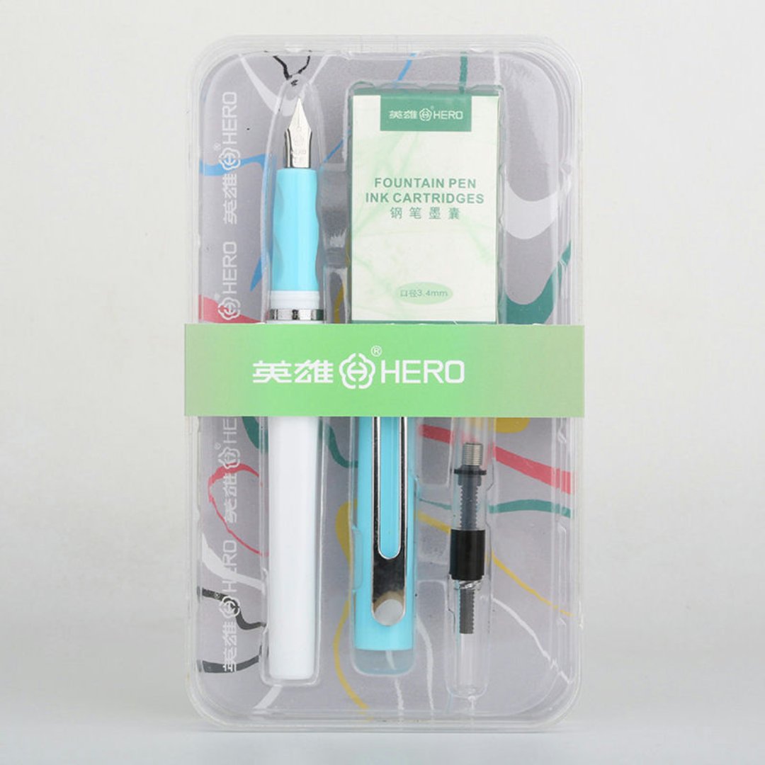 Hero Smart Double Pen Set - SCOOBOO - 1209A - Fountain Pen