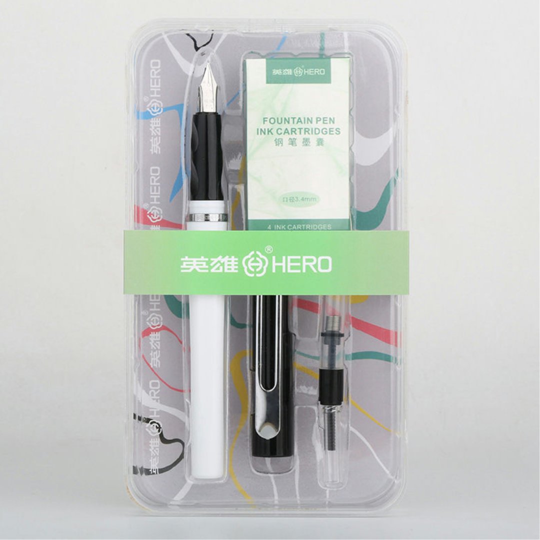 Hero Smart Double Pen Set - SCOOBOO - 1209A - Fountain Pen