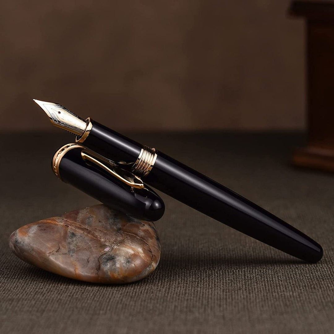 Hongdian, Fountain Pen - 1841 Black - SCOOBOO - 1841BKF - Fountain Pen