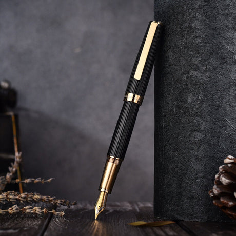 Hongdian, Fountain Pen Metal - SCOOBOO - 1845 Black - Fountain Pen